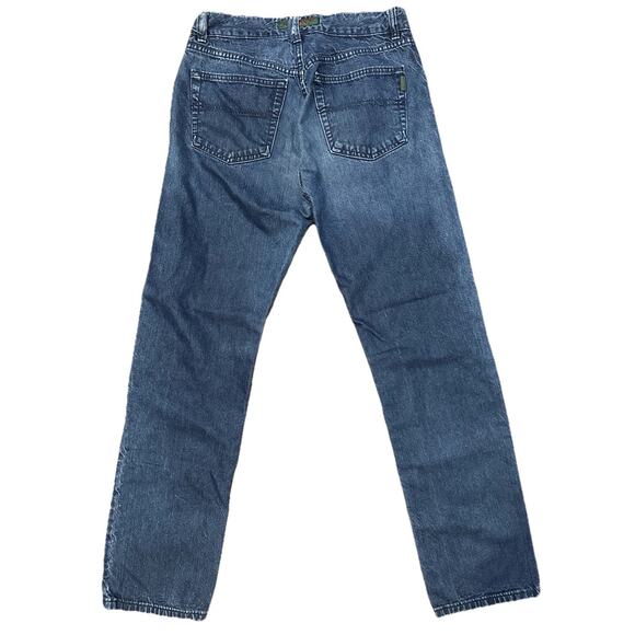 Katherine Hamnett Jeans 30 Blue Button fly Made In Italy - Picture 9 of 14